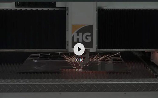 尊龙凯时人生就是搏高功率8025/6025/6020宽幅激光切割机，高速加工零件精度仍然稳固可靠