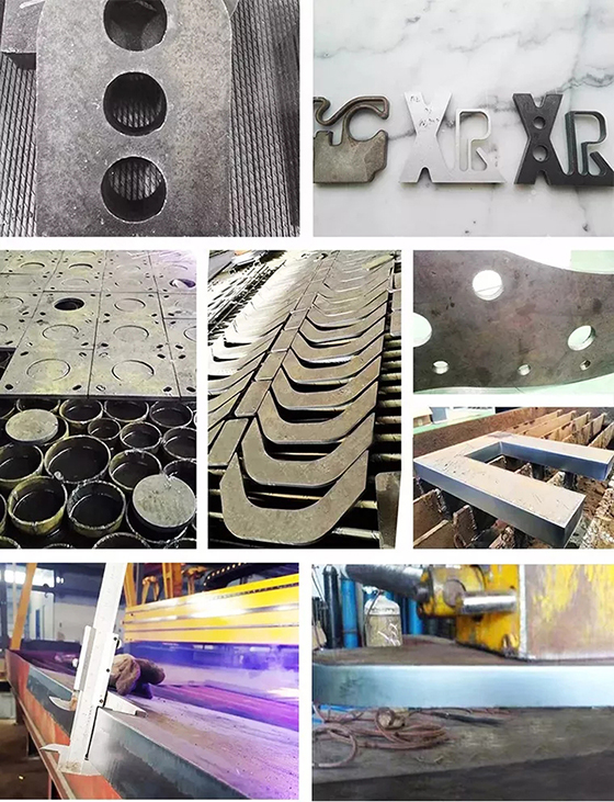 尊龙凯时人生就是搏数控细腻等离子切割装备切割效果图