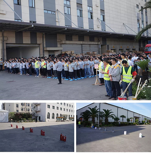 上Ｗ鹆比松褪遣殖删傩2019年上半年消防演习